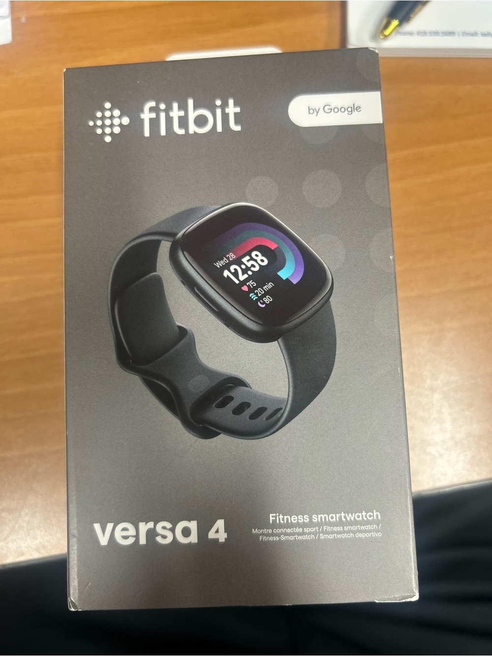 fitbit Versa 4 Smartwatch - Black